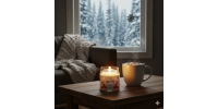 Bougie Pur Retro - Après-Ski | Ambiance Chalet & Réconfort