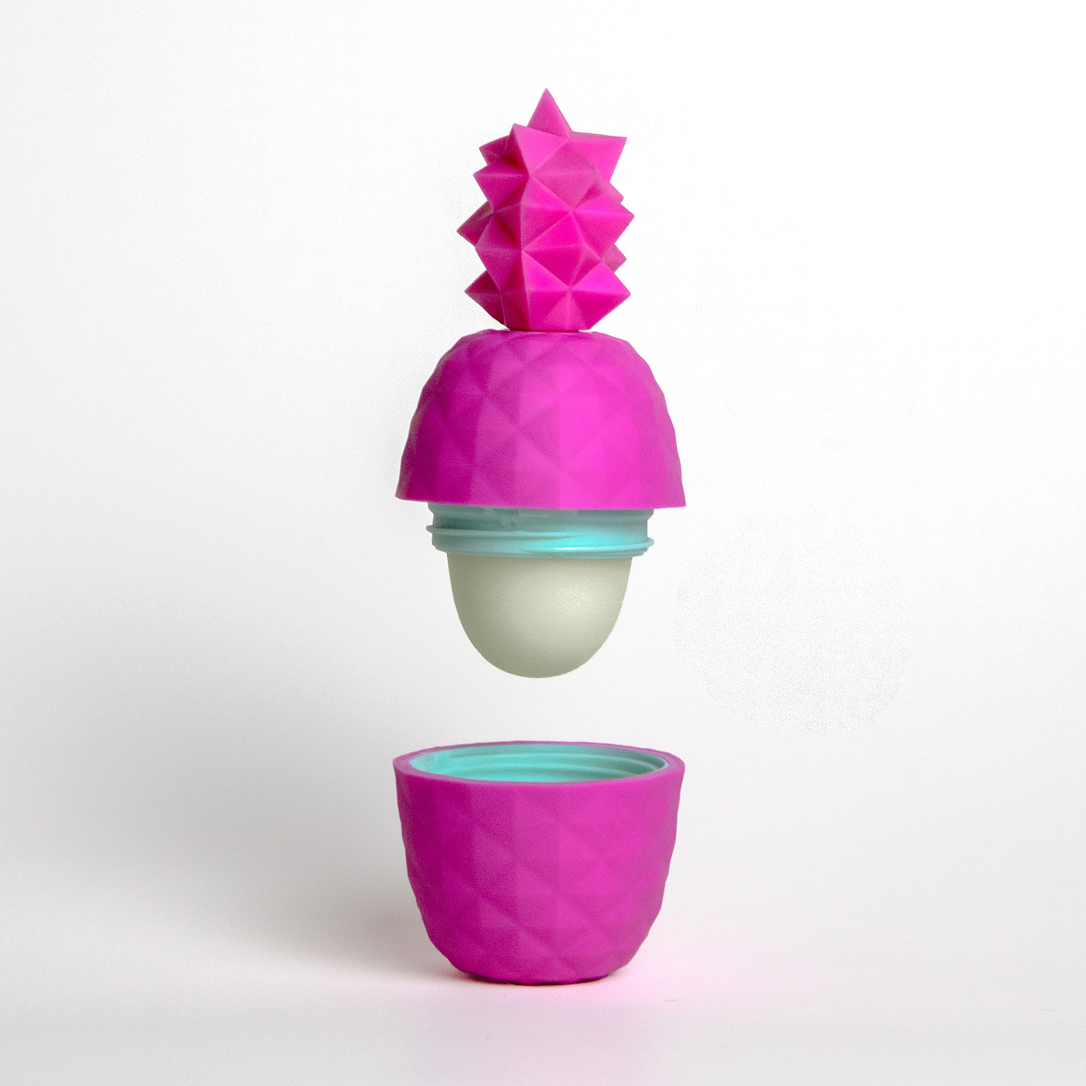 Baume à lèvres Fruité – Saveur Mojito, Framboise et Ananas Rose - Image 2